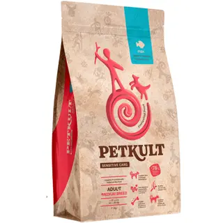 Hrana uscata pentru caini Petkult Sensitive Adult Talie Medie Peste 3kg