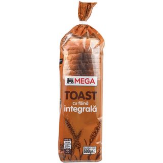 MEGA, Toast cu faina integrala 600g (ID 37412)
