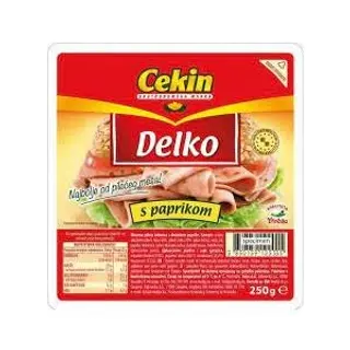 Kobasica Pileća 250G Delko Sa Paprikom Rezana Cekin