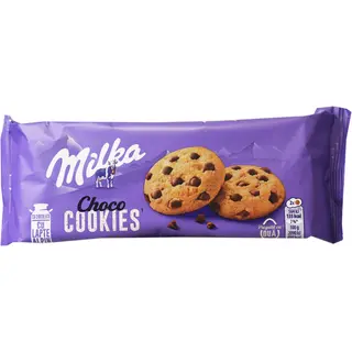 Milka, Fursecuri cu bucatele de ciocolata Choco Cookies 135g (ID 85428)