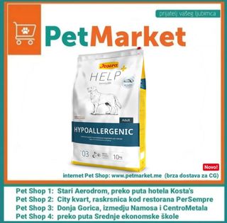 Josera Help - Hypoallergenic 900g hrana za pse