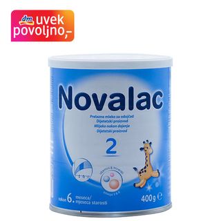 Novalac mlečna formula 2 400g 2561865