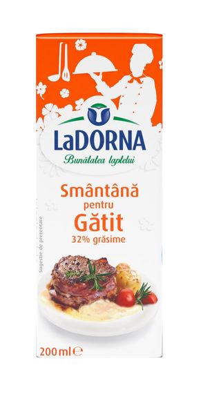 LaDorna Smantana de gatit 32%, 200 ml