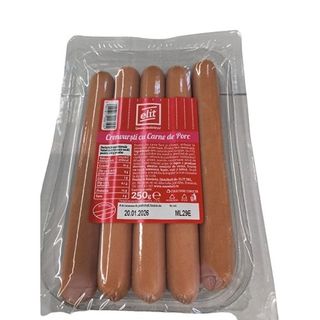 Elit Crenvursti din carne porc 250g