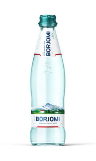 BORJOMI Apă minerală gazată st. 0.33l