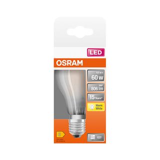 OSRAM Bec LED 7W/827E27 timbru verde:0,97lei 1 buc