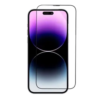 FOLIE PROTECTIE ECRAN STICLA 3D FULL COVER CELLARA PENTRU IPHONE 15 - NEGRU,WS73767