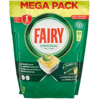 FAIRY kapsule za mašinsko pranje suđa all in one 57 KOM | 8006540763520