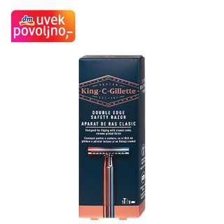 Gillette King C brijač+5 nožića