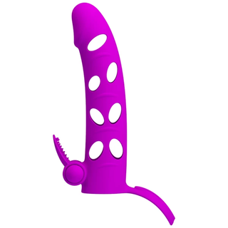 Manson penis Tongue Purple LUX11993
