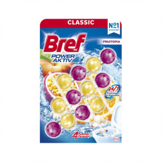 BREF OSVJ.WC ŠKOLJKE FRUITOPIA 3X50G