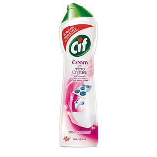 Cif Cleanboost krem sredstvo za čišćenje tvrdih površina - TRANDAFIRI/PINK, 500 ml