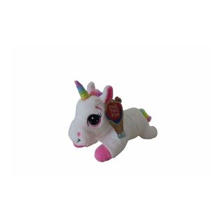 Jucarie de plus Unicorn One Two Fun, din material reciclat, 30 cm