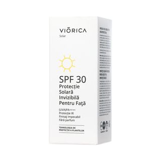 Viorica Solar Protectie Solara Invizibila pentru Fata Spf 30 50 ml