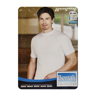 BERRAK majica muška kratki rukav bijela 1003 XL | 8693672000496