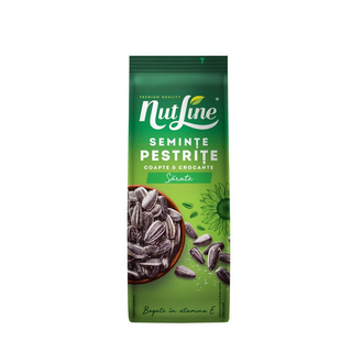Seminte pestrite de floarea soarelui cu sare Nutline, 200 g