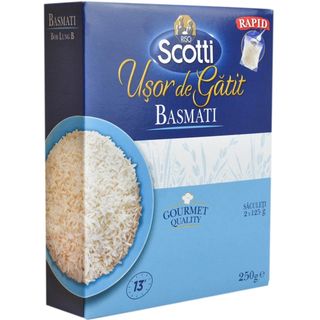 Riso Scotti, Orez basmati usor de gatit 2 bucati 2x125g (ID 13542)