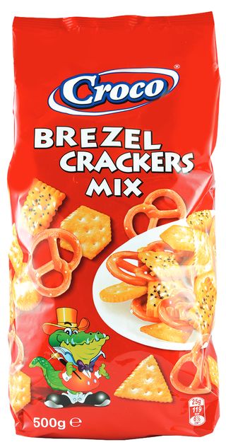 Croco Mix Brezel & Crackers 500g