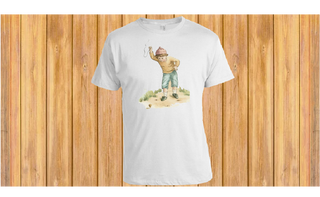 ZVRK bjela majica muška t-shirt