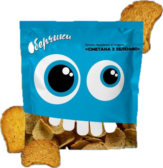 Crutoane "Obertosi" cu gust Smantana cu verdeata 50gr.