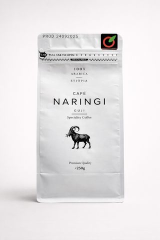 Cafea boabe Naringi Guji Medium Speciality, 0.25 kg