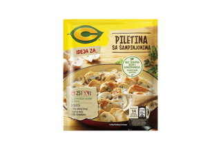 SOS 48GR PILETINA SA ŠAMPINJONIMA CE