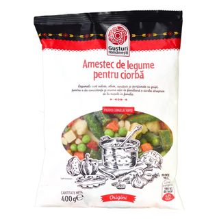 Gusturi romanesti, Amestec de legume pentru ciorba 400g (ID 22642)