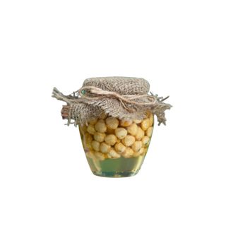 Miere de salcim cu alune de padure