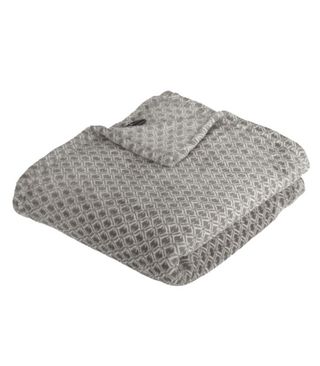 Ćebe flanelsko 125x150cm sivo-bijelo Atmosphera C. Dinterieur 181018L