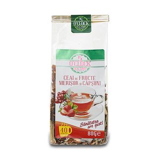 5 O Clock Ceai Merisoare Si Capsuni 80G