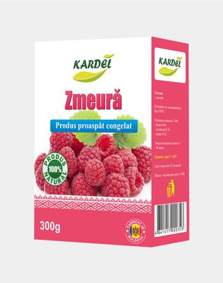 KARDEL Zmeura congelata 300g