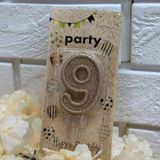 Lumânări cifre (rose gold)