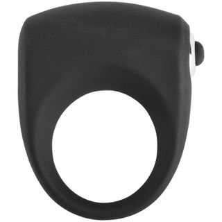 Black Silicone Vibrating Cock Ring LUX07552