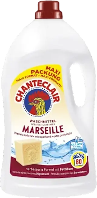 Detergent rufe cu Marsiglia 80 spălări, 3,6 l