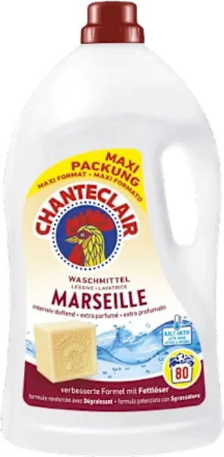 Detergent rufe cu Marsiglia 80 spălări, 3,6 l