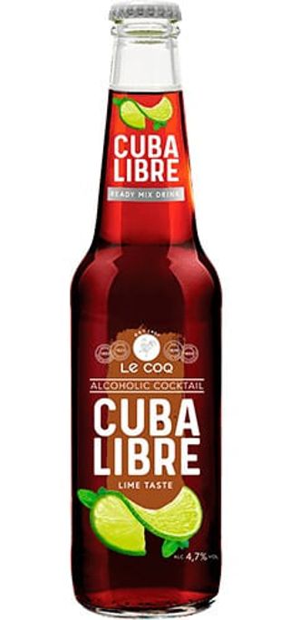Cocktail A. Le Coq Cuba Libre, 4.7% alcool, 0.33 l