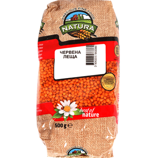 Natura Червена леща 500 ГР / 38927951