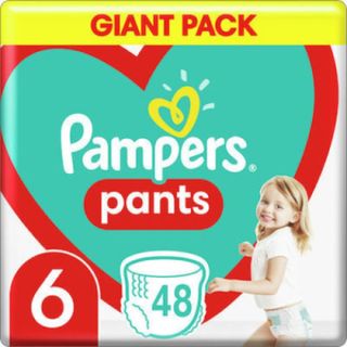 Pampers Гащички Размер 6 Giant Pack 14-19 КГ 48 БР / 38947977