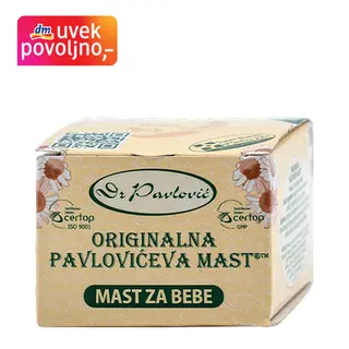 Dr Pavlović mast za bebe sa kamilicom 100 ml 2519634