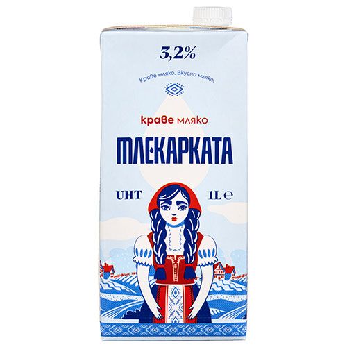 Млекарката Краве мляко UHT 3,2%