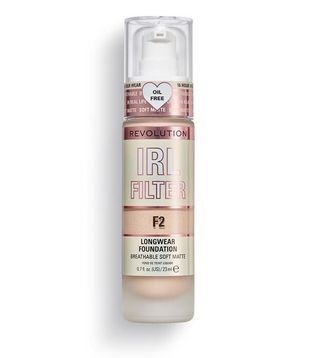 REVOLUTION puder tečni IRL filter longwear F2 | 5057566185967
