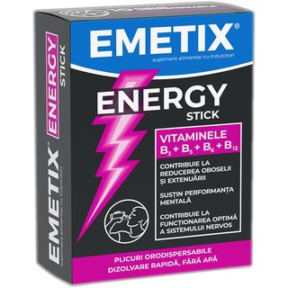 Emetix, Energy Sticks, 10 buc (ID 36874)