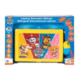 Laptop educational bilingv Lexibook Paw Patrol, romana/engleza, 170 activitati, Multicolor