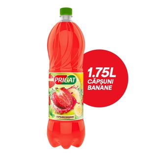 Prigat Capsuni & Banane, Pet, 1.75L