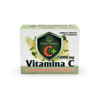 Vitamina C 1000 mg cu flavonoide din flori de soc N30