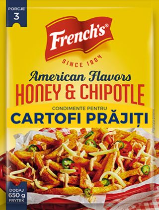 FRENCH'S Condimente p/u Cartofi Prajiti Miere și Chipotle 15g