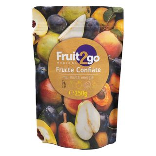FRUIT2GO Amestec de fructe confiate 250g