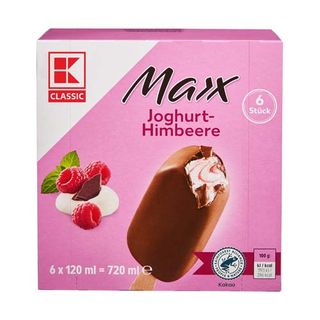 Klc Maxx Ingh. Iaurt Si Zmeura 6X120Ml