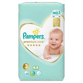 PAMPERS pelene 3 premium midi 60 KOM | 4015400274780