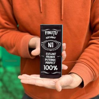 Ciocolată cu design individual " Finuțu Adevărat "